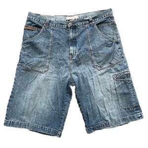 Vintage Timberland Jean Shorts